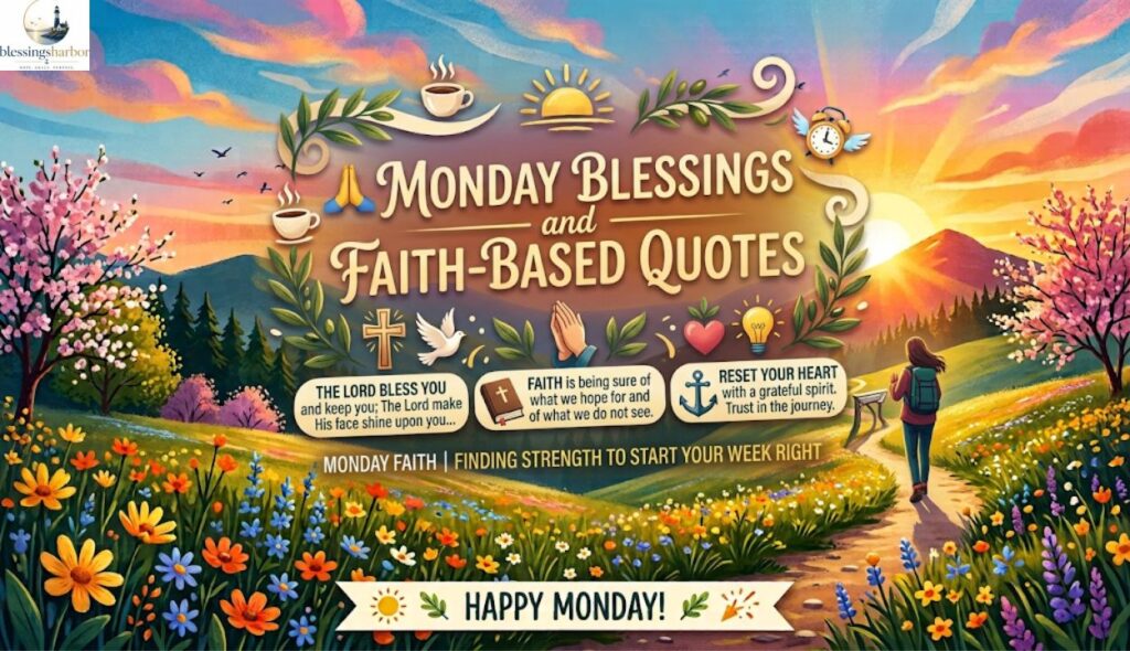 🙏 Monday Blessings and Faith-Based Quotes
