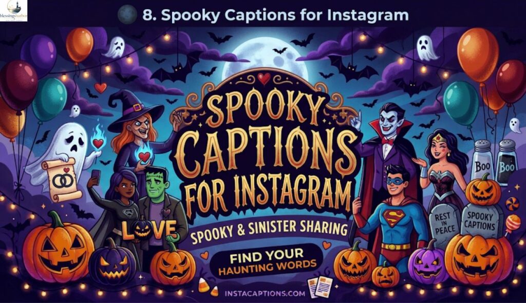 🌑 8. Spooky Captions for Instagram