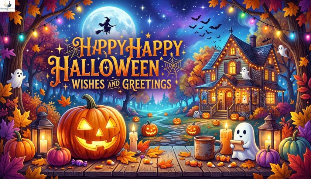 🕸️ Happy Halloween Wishes and Greetings