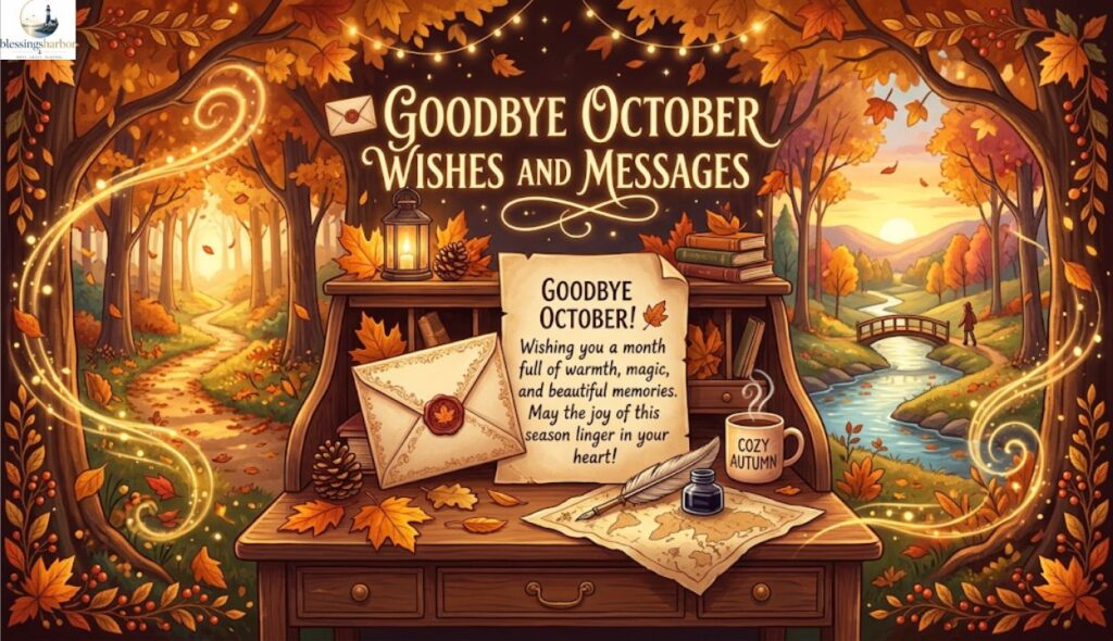 💌 Goodbye October Wishes and Messages