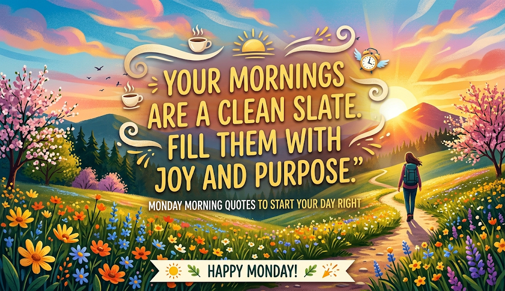 ☕ Monday Morning Quotes to Start Your Day Right