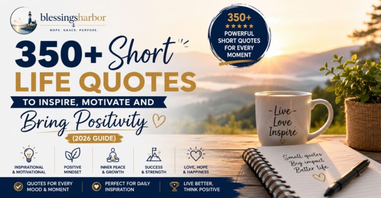 350+ Short Life Quotes