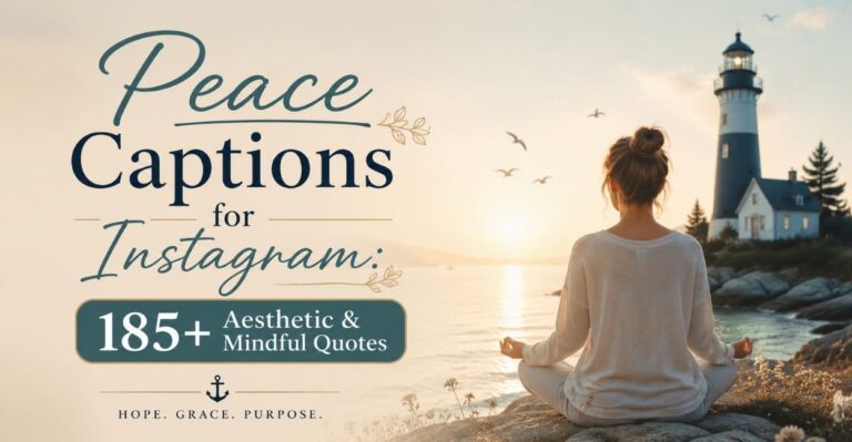 Peace Captions for Instagram