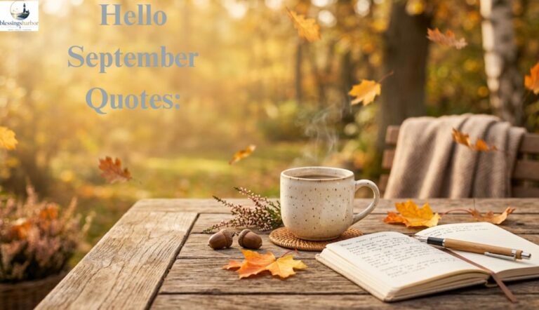 Hello September Quotes:
