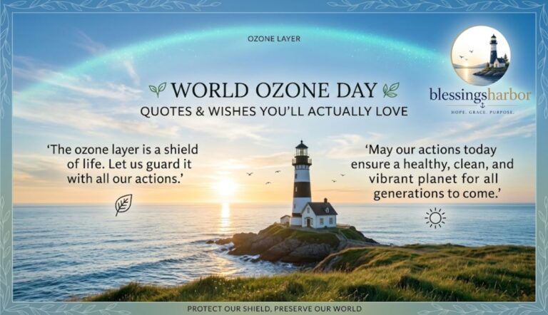 World Ozone Day Quotes & Wishes