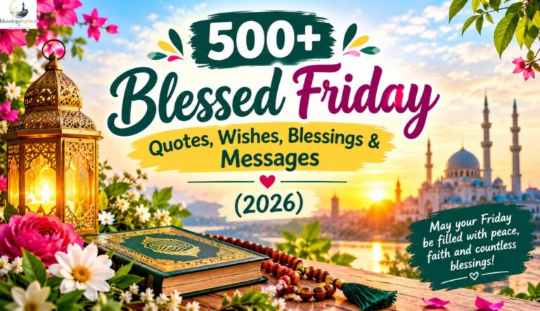 🌟 500+ Blessed Friday Quotes,