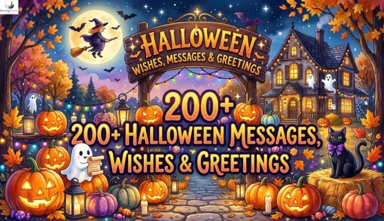 🎃 200+ Halloween Messages,